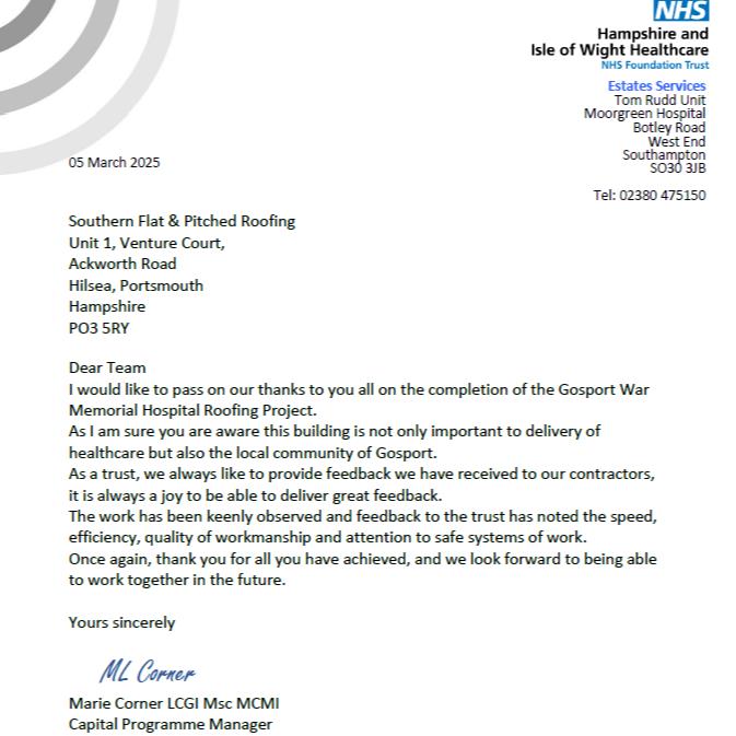 Gosport War Memorial Feedback